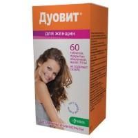 Дуовит для женщин таблетки, 60 шт. Дуовит для женщин таблетки, 60 шт.