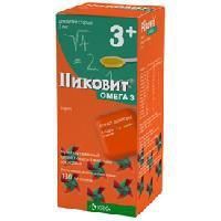 Пиковит омега 3 сироп, 130 мл Пиковит омега 3 сироп, 130 мл