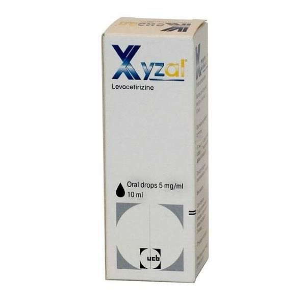 Ксизал капли для приема внутрь 5 мг/мл, 10 мл Ксизал капли для приема внутрь 5 мг/мл, 10 мл