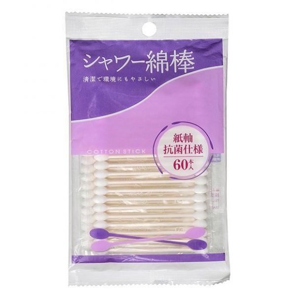 Kyowa Shiko Палочки ватные антибактериальные 60шт Kyowa Shiko Палочки ватные антибактериальные 60шт