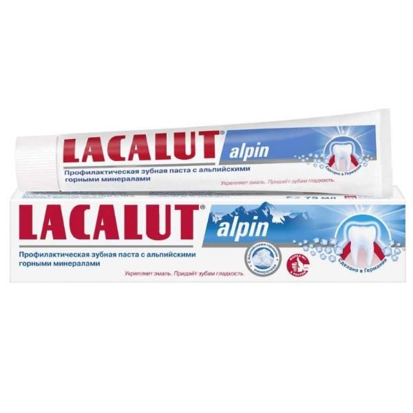 Lacalut Alpin зубная паста 50 мл Lacalut Alpin зубная паста 50 мл