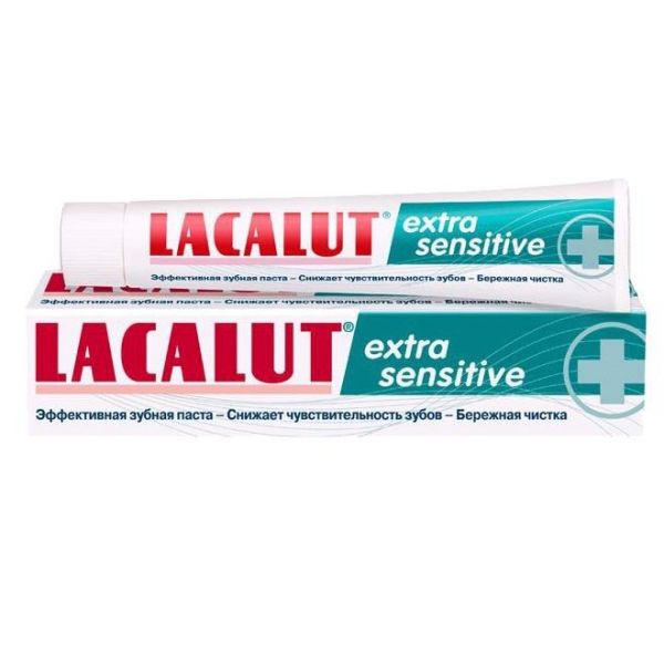 Lacalut Extra Sensitive зубная паста 50 мл Lacalut Extra Sensitive зубная паста 50 мл