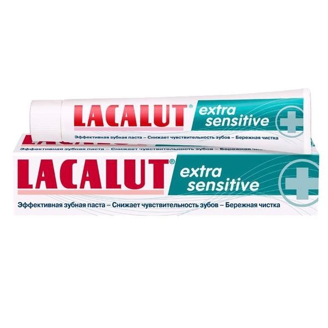 Lacalut Extra Sensitive зубная паста 50 мл