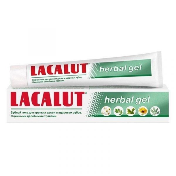 Lacalut Herbal gel зубной гель 30 мл