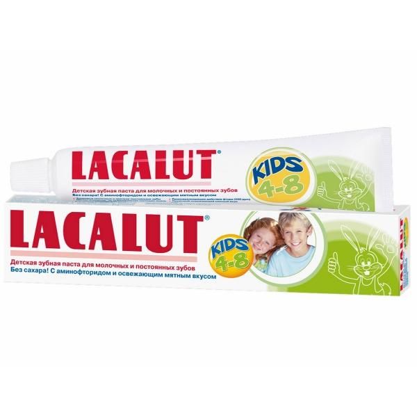 Lacalut Kids Зубная паста 4-8 лет 50мл Lacalut Kids Зубная паста 4-8 лет 50мл