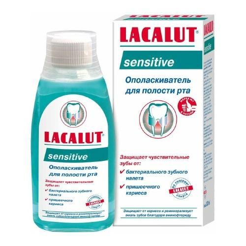 Lacalut Sensitive ополаскиватель для полости рта 300 мл