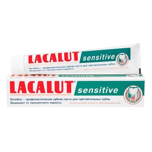 Lacalut Sensitive Зубная паста 75мл