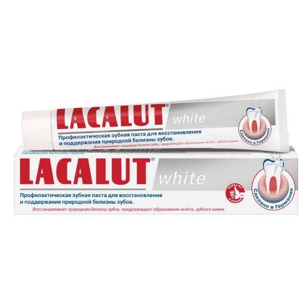 Lacalut White Зубная паста 50мл Lacalut White Зубная паста 50мл