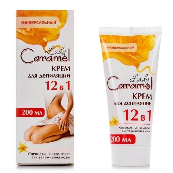 Lady Caramel Крем для депиляции 12 в1 200 мл 200мл