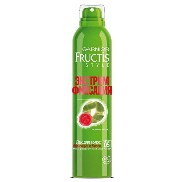 Лак для волос Гарньер Fructis Style Экстримальная фиксация 250мл 1 шт.