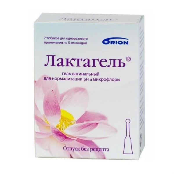 Лактагель гель вагинальный 5 мл, 7 шт.