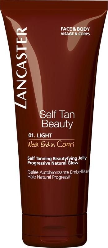 Lancaster Self Tan Beauty желе-автобронзант для постепенного натурального загара оттенок 01 легкий-выходные на острове Капри 125 мл