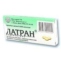 Латран таблетки 4 мг, 10 шт. Латран таблетки 4 мг, 10 шт.