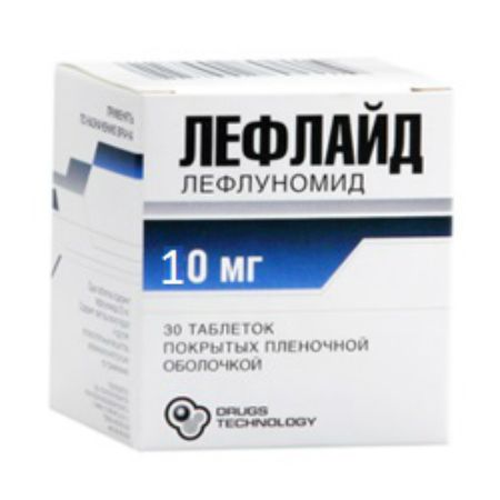 Лефлайд таблетки 10 мг, 30 шт. Лефлайд таблетки 10 мг, 30 шт.