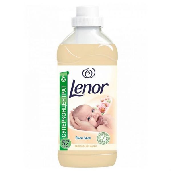 Lenor кондиционер для белья Миндальное масло концентрат 2 л
