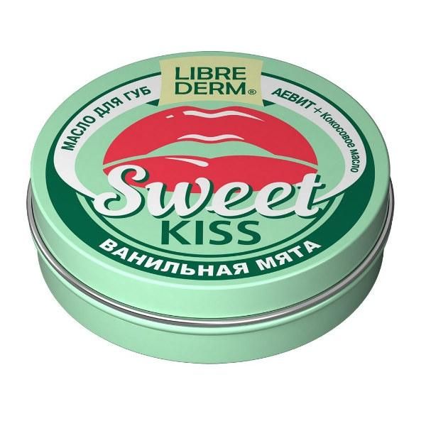 Либридерм Масло для губ Sweet Kiss Ванильная Мята Аевит + кокосовое масло 20мл