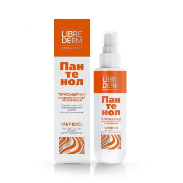 Либридерм Пантенол кондиционер-спрей для волос термозащитный несмываемый 150 мл