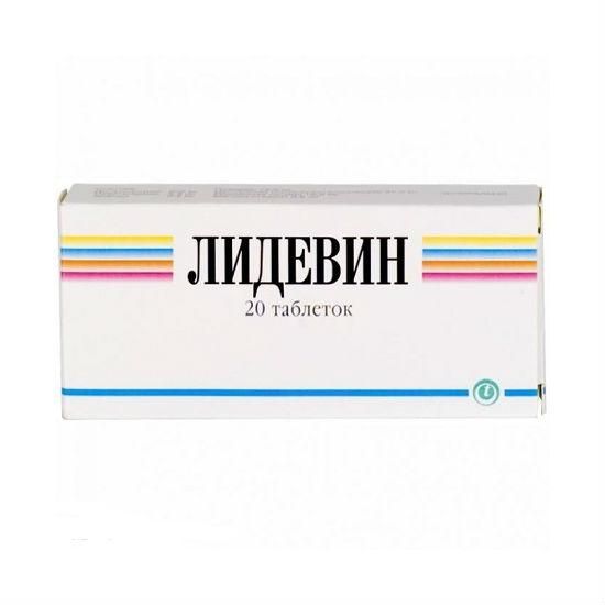 Лидевин таблетки, 20 шт. Лидевин таблетки, 20 шт.