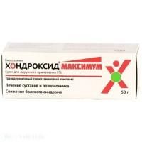 Хондроксид максимум крем д/наруж. прим. 8% 50г Хондроксид максимум крем д/наруж. прим. 8% 50г