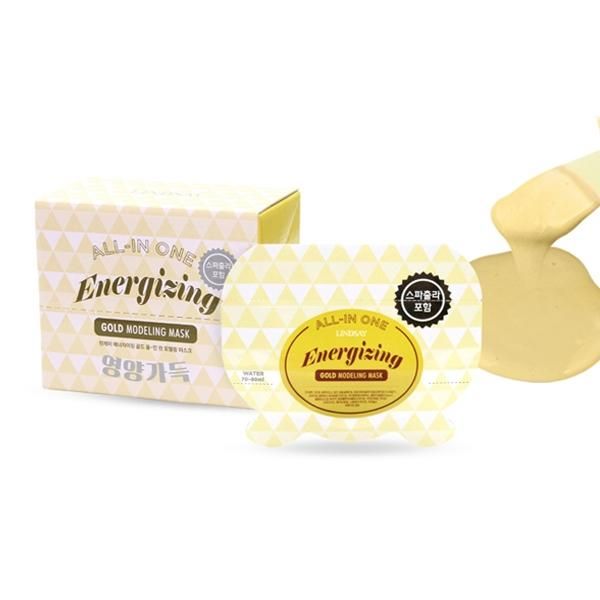 Lindsay Маска для лица All-in One альгинатная с коллоидным золотом 28г