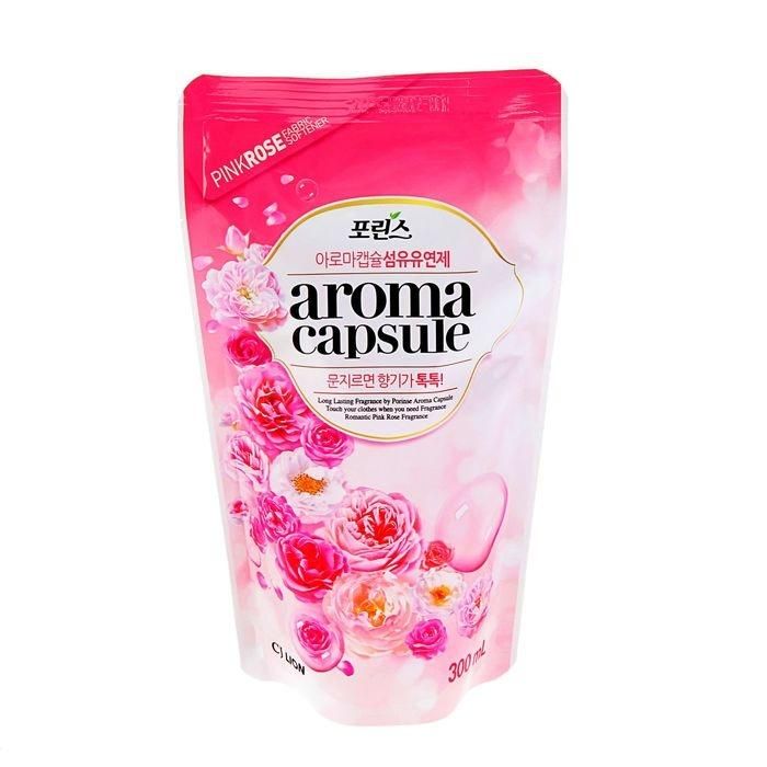 Lion Aroma capsule Кондиционер для белья с ароматом Розы 300г