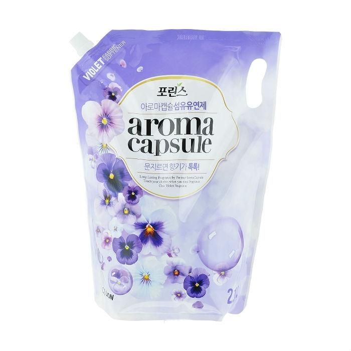 Lion Кондиционер для белья с ароматом Фиалки Aroma capsule 2.1 кг