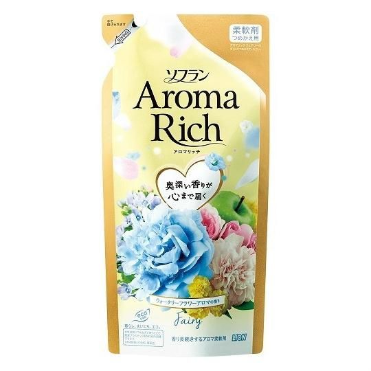 Lion Кондиционер для белья Soflan Aroma Rich Fairy с ароматом натур масел мягкая упак. 430мл