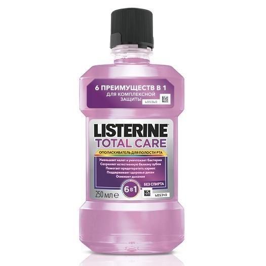 Listerine Total Care ополаскиватель для полости рта 250 мл