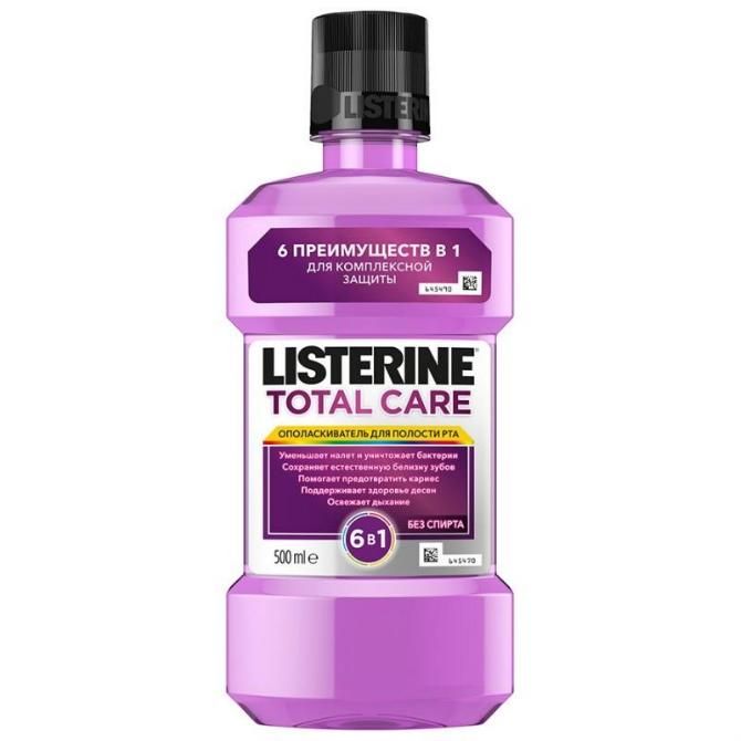 Listerine Total Care ополаскиватель для полости рта 500 мл