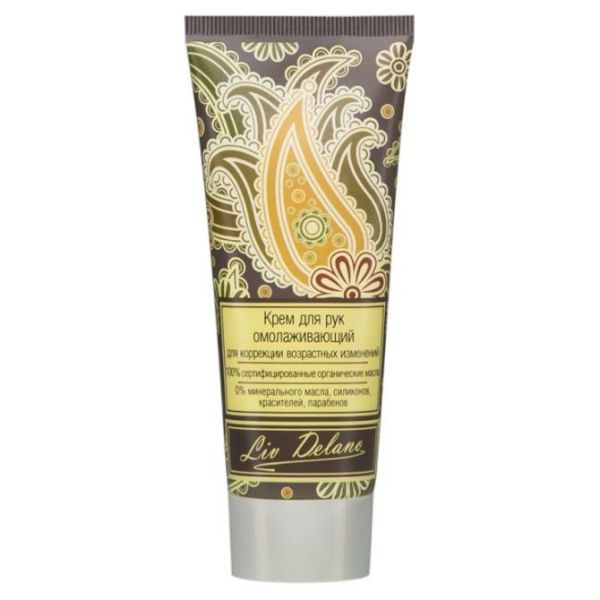 Liv Delano Oriental Touch Крем для рук Омолаживающий для коррекции возрастных ограничений 75г