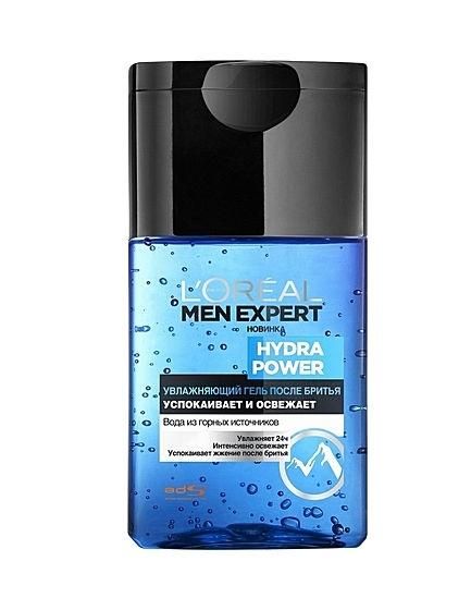 Loreal Гель после бритья Men Expert Hydra Power увлажняющий 125мл