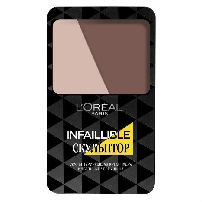 Loreal Infaillible Пудра для лица 10г крем-пудра скульптурирующая 01