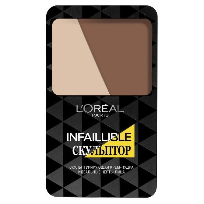 Loreal Infaillible Пудра для лица 10г крем-пудра скульптурирующая 03