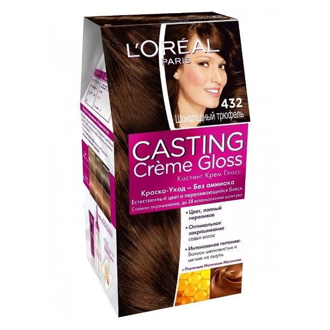 Loreal Краска для волос Casting Creme Gloss 432 Шоколадный трюфель