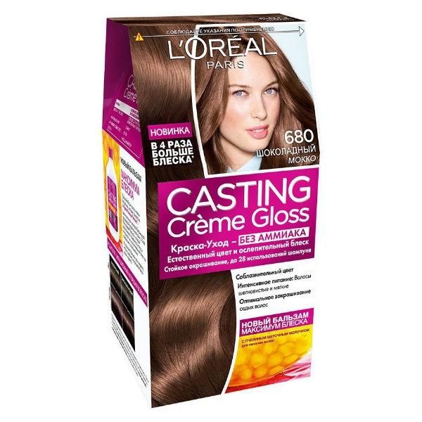 Loreal Краска для волос Casting Creme Gloss 680 Шоколадный мокко