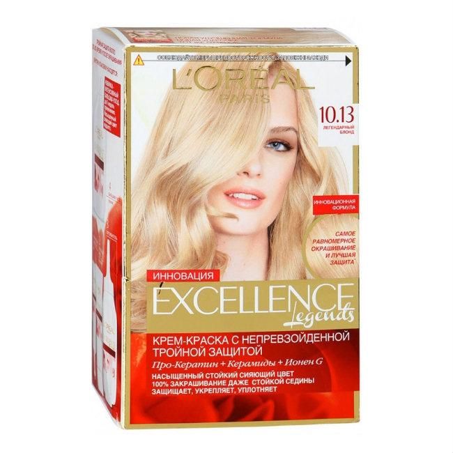 Loreal Краска для волос Excellence 10.13 Легендарный блонд