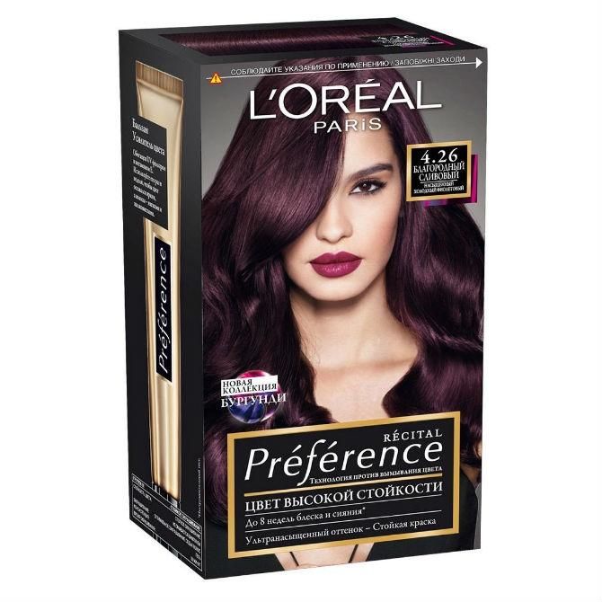 Loreal Краска для волос Preference 4.26 Благородная слива