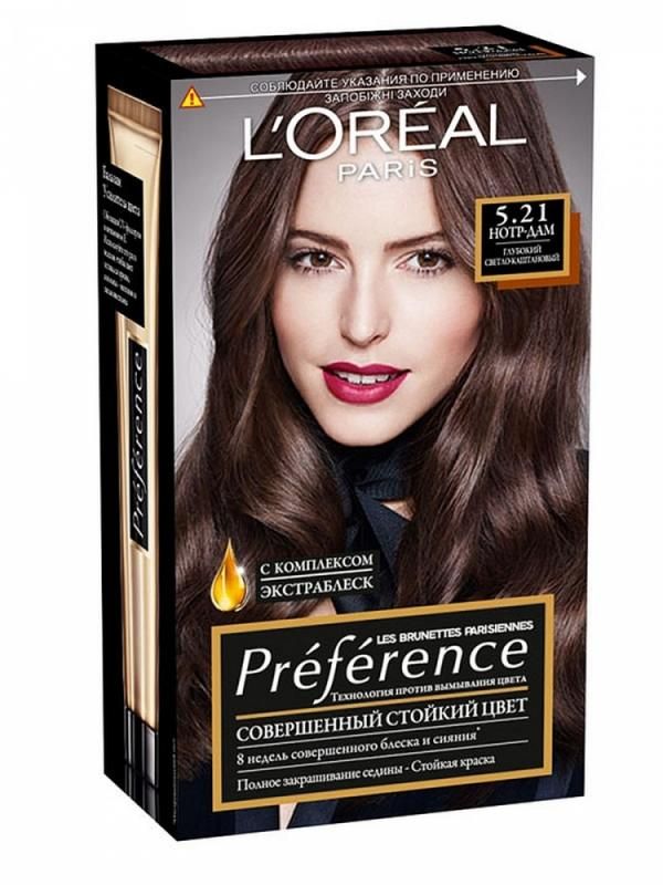 Loreal Краска для волос Preference 5.21 Нотр-Дам с комплексом экстраблеск