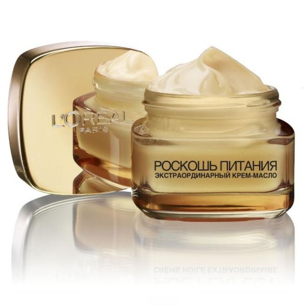 Loreal Крем для лица Роскошь питания, Легкость шелка дневной питательный 50мл