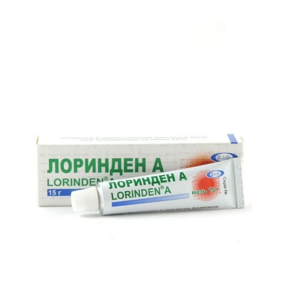 Лоринден а мазь, 15 г Лоринден а мазь, 15 г