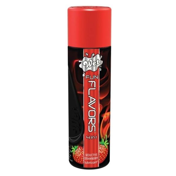 Лубрикант Wet Fun Flavors Seductive Strawberry 116 мл