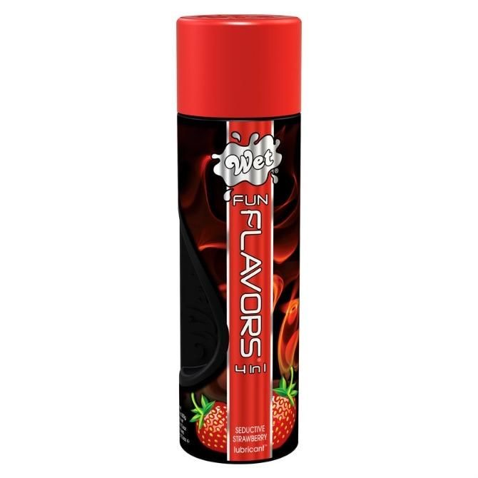 Лубрикант Wet Fun Flavors Seductive Strawberry 302 мл