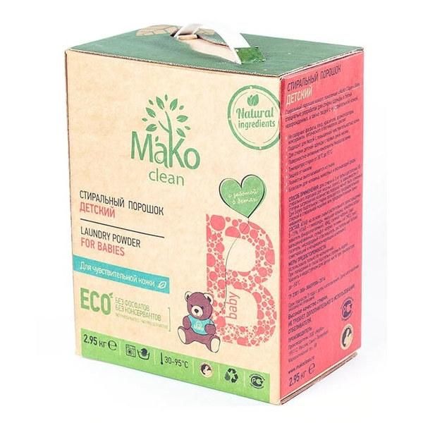 MaKo Clean Порошок стиральный Baby детский 2,95 кг