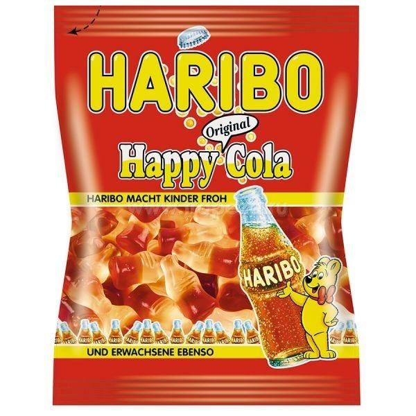 Мармелад Haribo жевательный Хеппи Кола 140г упак.