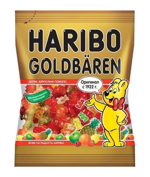 Мармелад Haribo жевательный Золотой мишка 140г упак.