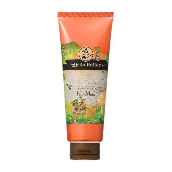 Маска для волос Ahalo Butter восстанавливающая на растительной основе с тропическими маслами и коллагеном 220г Маска для волос Ahalo Butter восстанавливающая на растительной основе с тропическими маслами и коллагеном 220г