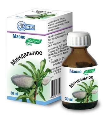 Масло миндальное косметическое 30 мл Масло миндальное косметическое 30 мл
