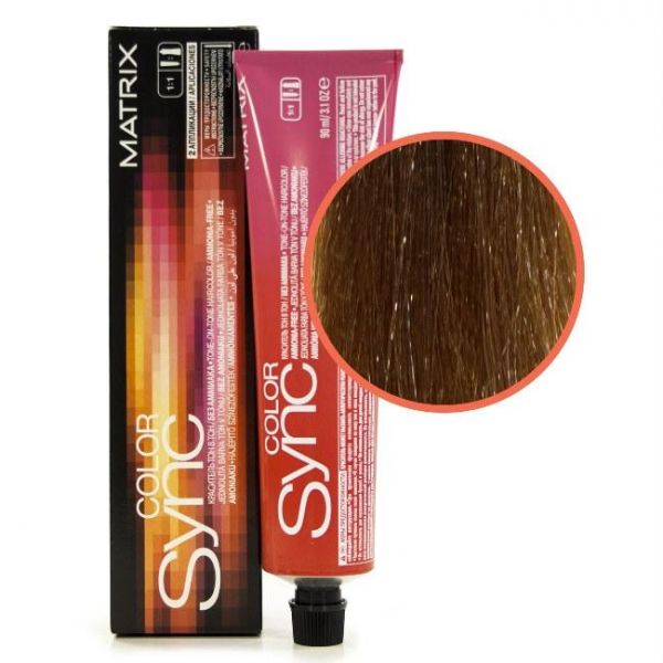 Matrix Color Sync Крем-краска 8BC светлый блондин коричнево-медный