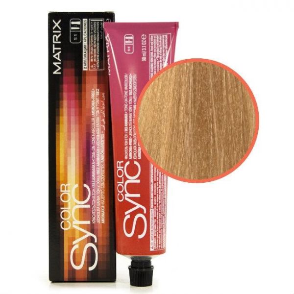 Matrix Color Sync Крем-краска 8G светлый блондин золотистый