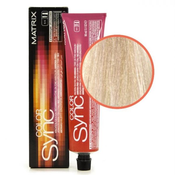 Matrix Color Sync Крем-краска 9GV очень светлый блондин золотистый перламутровый
